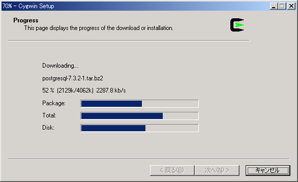 Cygwin install